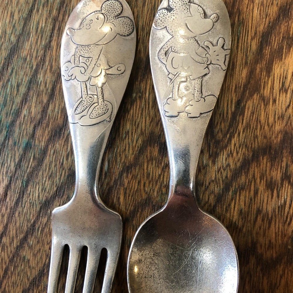 Mickey & Mini Silverware for Dave❤️